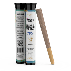 EXOTIC THCA PRE-ROLLS GOLD LINE – 3-PACK/6 PACK