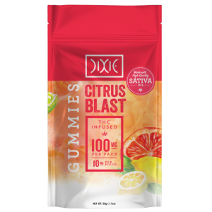Citrus Blast Gummies 100mg 10 Pack