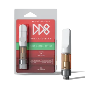 Delta-8 Disposable Vape Cartridge Sour Diesel