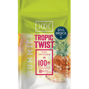 Dixie Gummies Tropic Twist 100mg