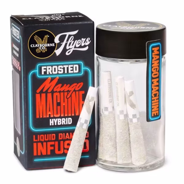 Mango Machine (2.5g) - THCa Frosted Flyers Pre-Rolls