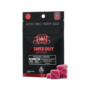 Heavy Hitters | Midnight Cherry | CBN Gummies | 100mg