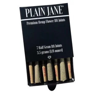 Plain Jane - Delta 8/CBD Blend Pre-Rolls | 7CT